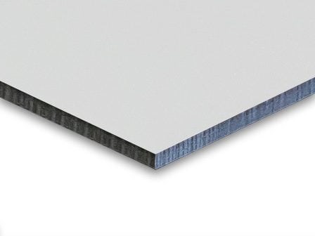 HPL Platte hellgrau 14 mm RAL 7040