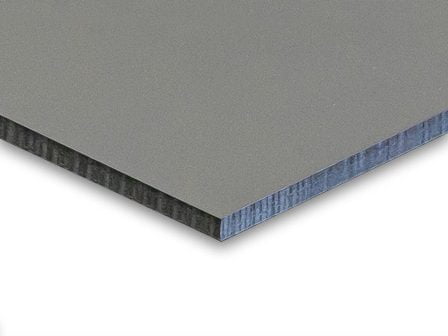 HPL Platte mittelgrau 14 mm RAL 7037