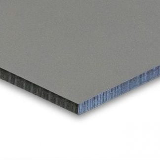 HPL Platte mittelgrau 8 mm RAL 7037