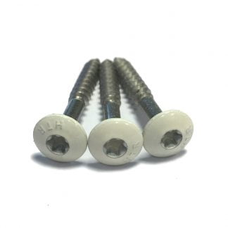 HPL Schrauben cremeweiß RAL 9001